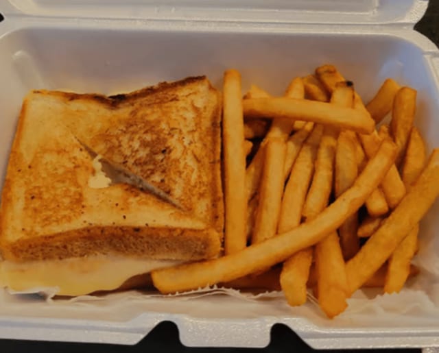 Kid's Grilled Cheese Meal.